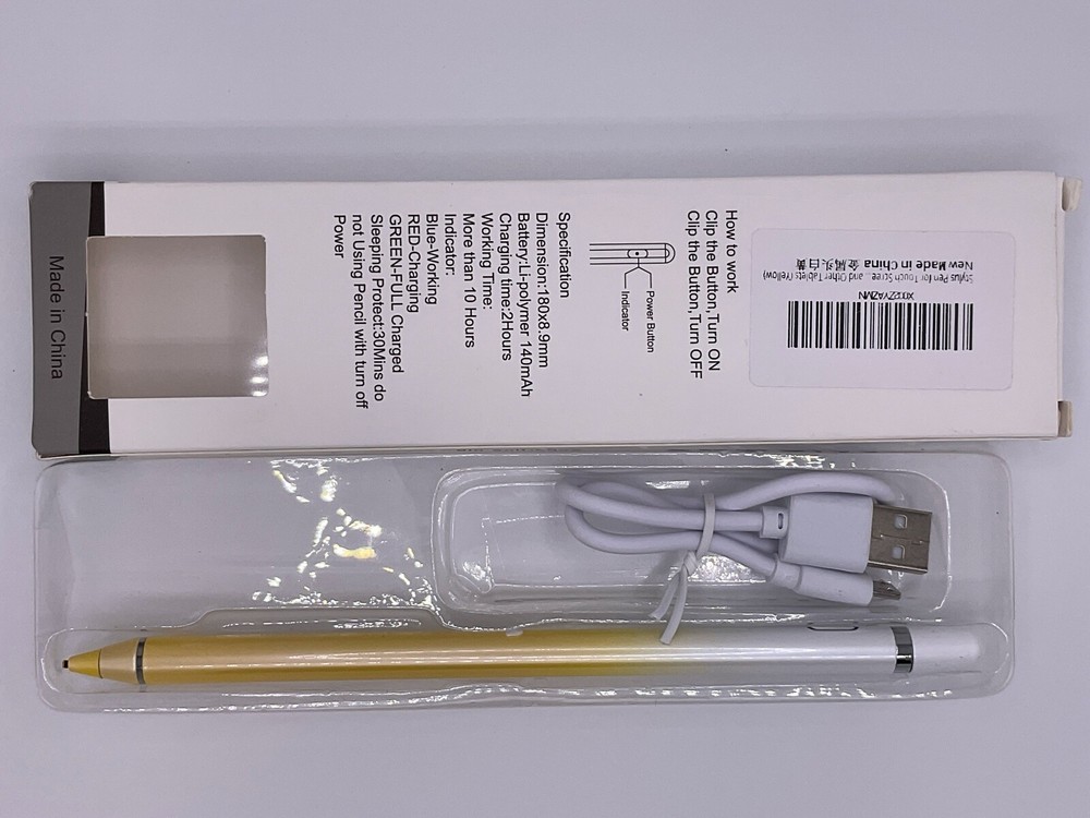 Stylus Pen for Touch Screen Devices, Rechargable