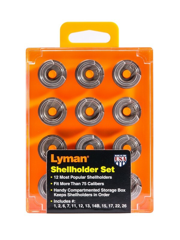 Lyman® Shellholder Set, includes 12 of the most used shell holders
