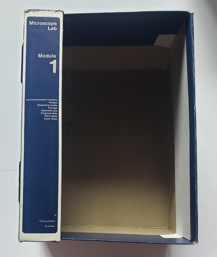 1970s Vintage Microscope Thomas Salter Lab 1