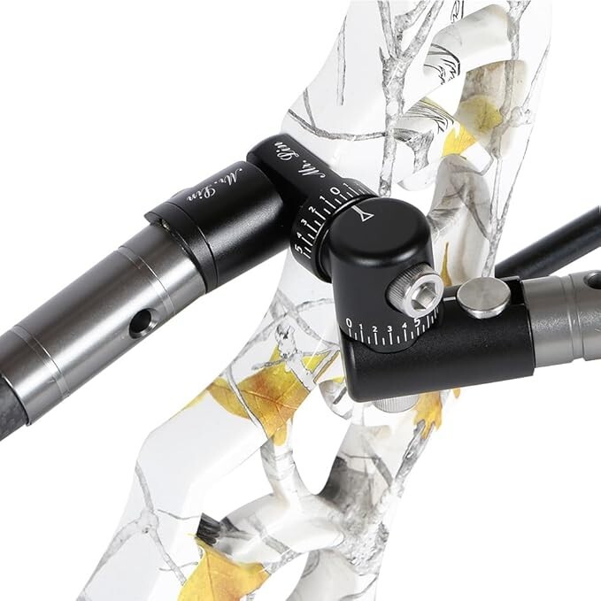 Single Side V Bar Adjustable Quick Disconnect Mount Compound Bow Rod Stabilizer