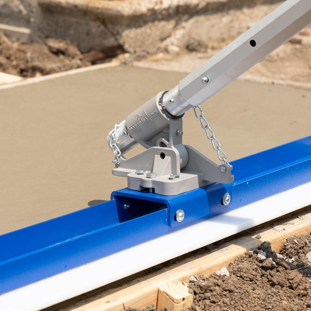 MARSHALLTOWN Eliminator Composite Adapter Easy Control Adjustment Concrete Bull