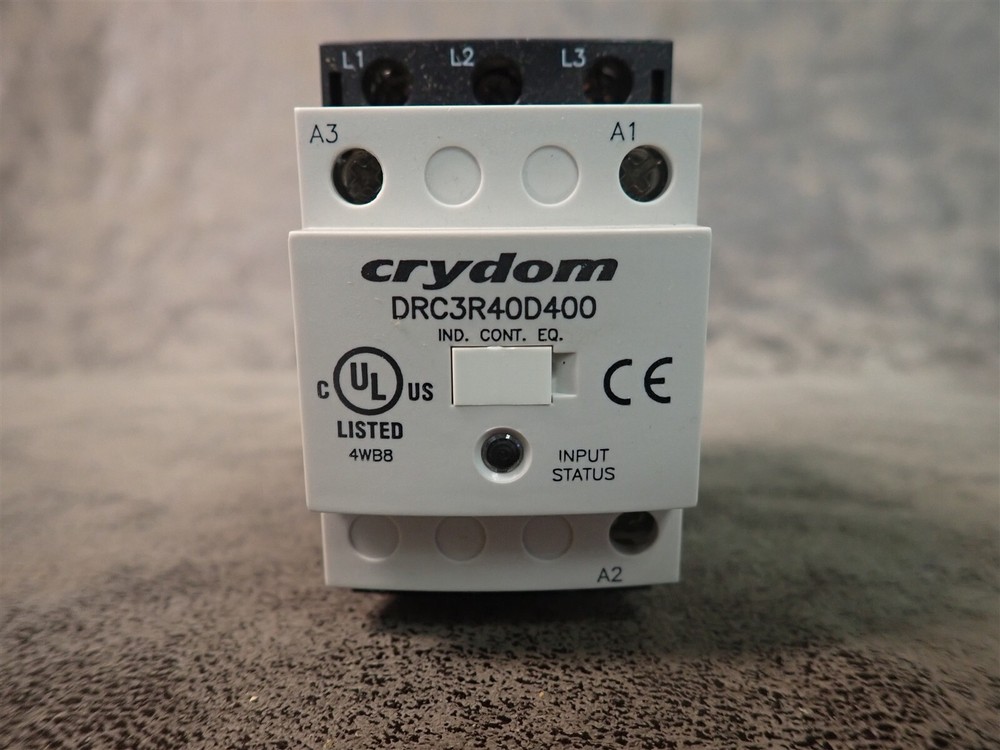 NEW Crydom DRC3R40D400 Solicon DRC Series 3 Phase Solid State Contactor (BN)