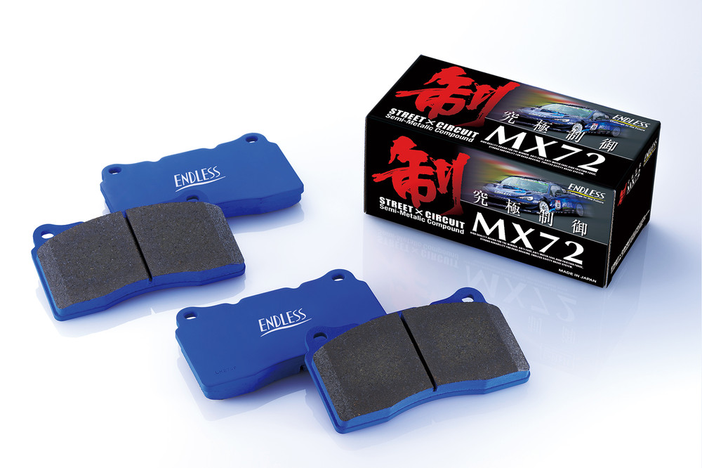 ENDLESS MX72 BRAKE PADS MX72-RCP093