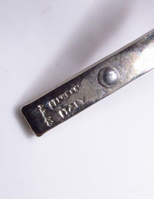 Vintage Sterling Silver Crystal Rosary Rome