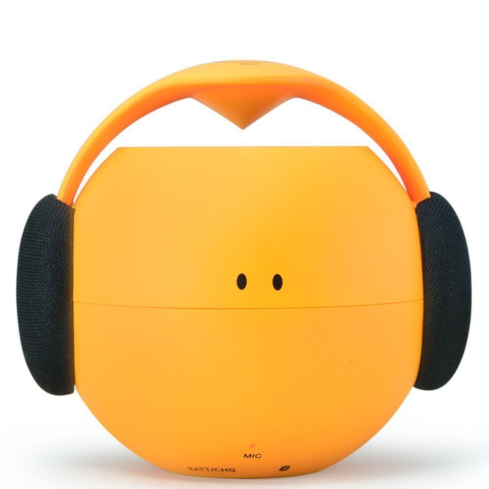 Portable Shower Bluetooth Speakers Wireless Waterproof Bluetooth Speaker Orange