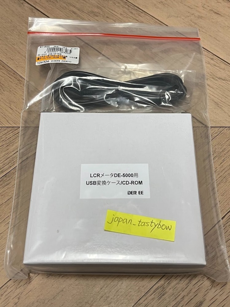 USB Conversion Case CD-ROM PC Interface Module for LCR meter DE-5000 DER-EE