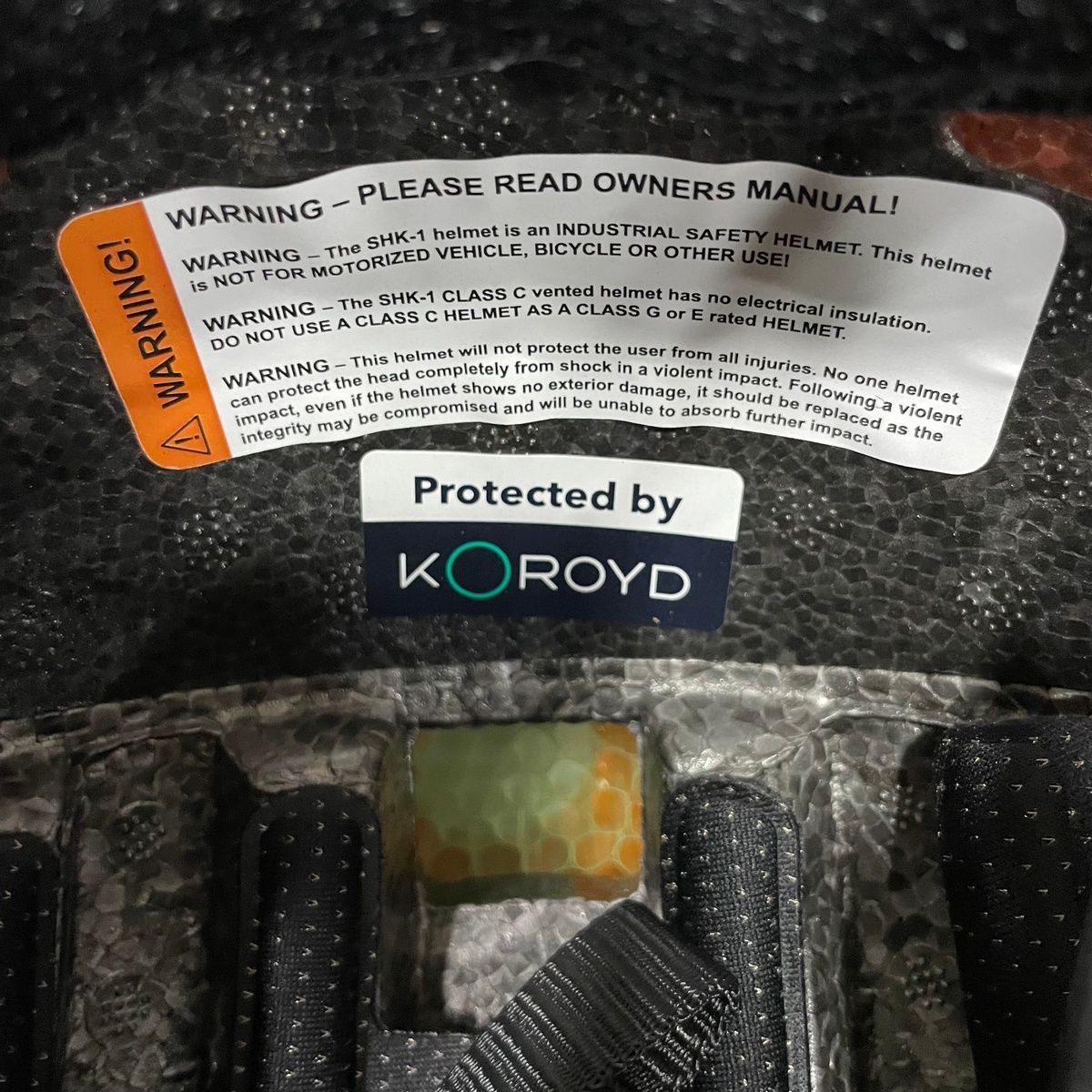 STUDSON SHK-1 Full Brim Vented Industrial Safety Helmet, Orange, SHK1-FB-CTOO