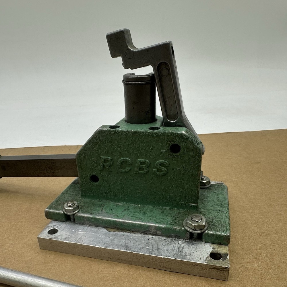 RCBS Bench Mounted Auto Priming Tool Not Complete See Pics