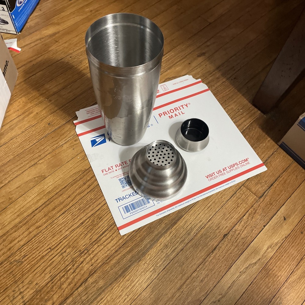 Cocktail Shaker.  Has A Scratch