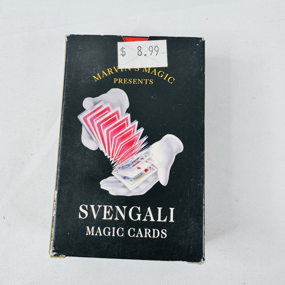 Marvin's Magic Svengali Magic Cards Deck Sealed