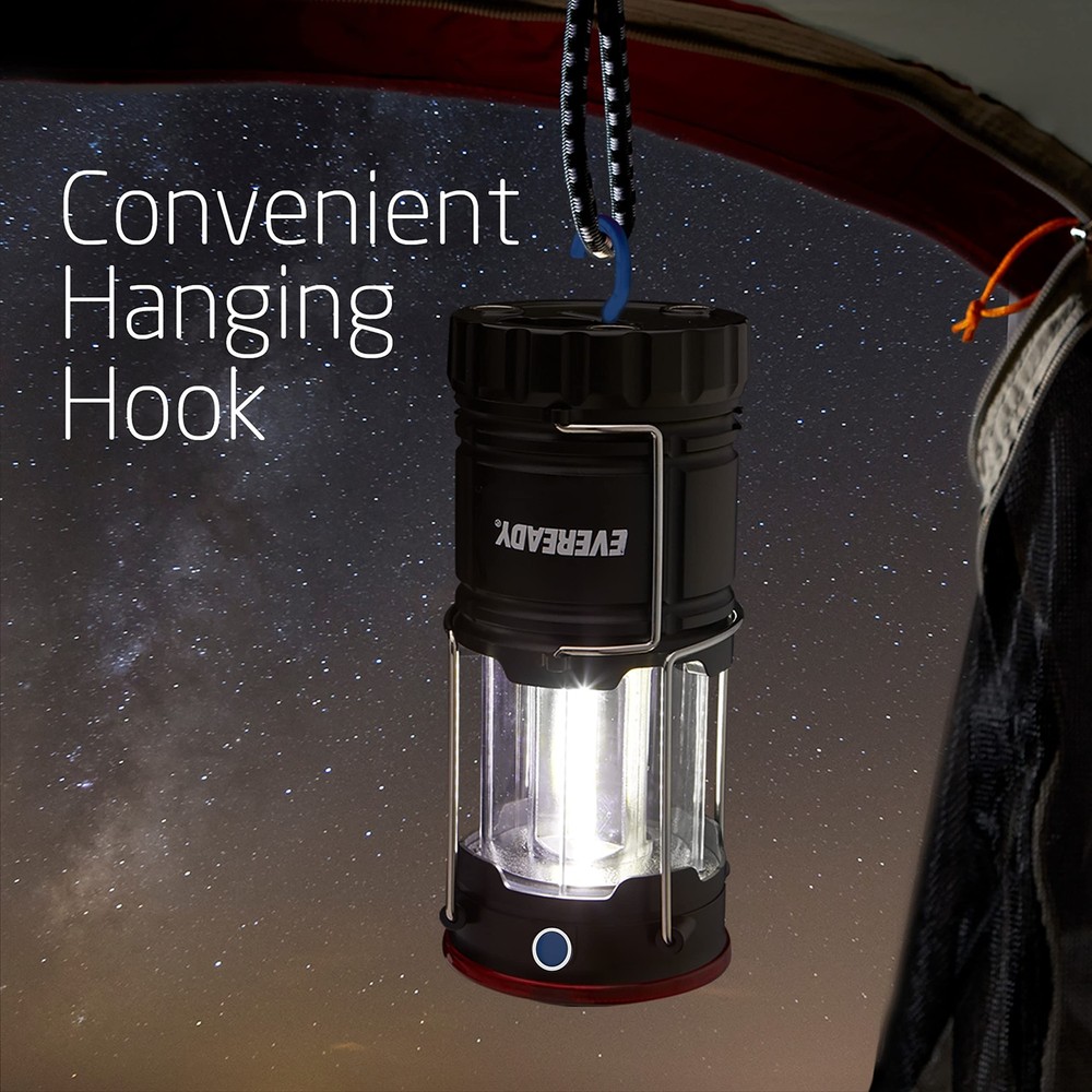 EVEREADY 360 LED Camping Lantern (2-Pack), Collapsible LED Lanterns, Rugged S...