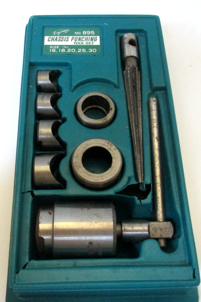 Engineer Chassis Punching Tool Set No. 895