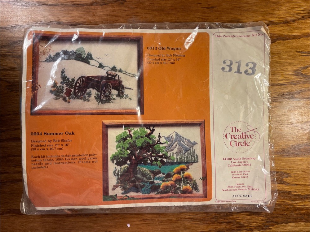 Creative Circle 1981 Kit 0313 Old Wagon