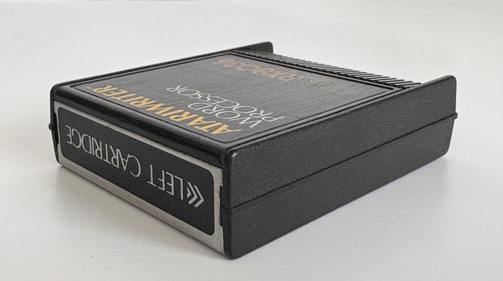 Atari Writer Word Processor Cartridge Computer Software 400/800 Untested Manual