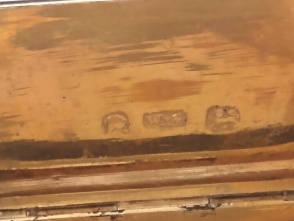 Fine Quality Georgian Solid Silver Vinaigrette - Birm. 1825.