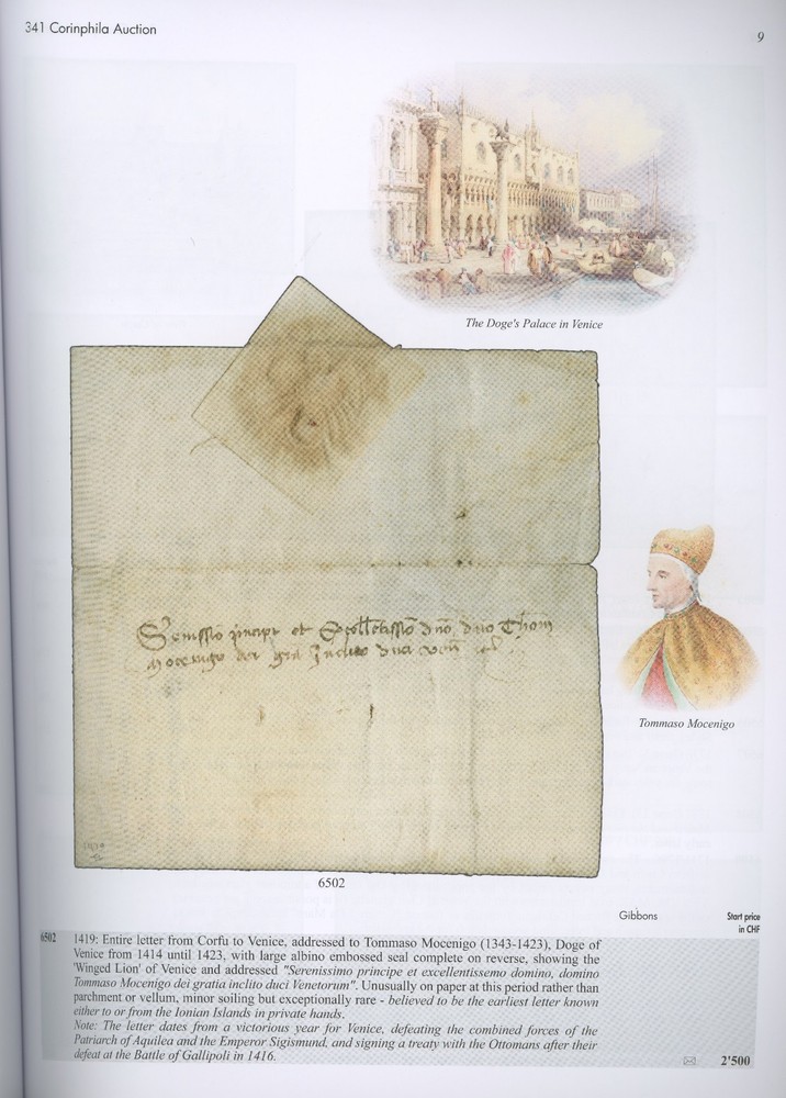 Ionian Islands Great Britain Greece Specialized Auction Catalog Corinphila 2024