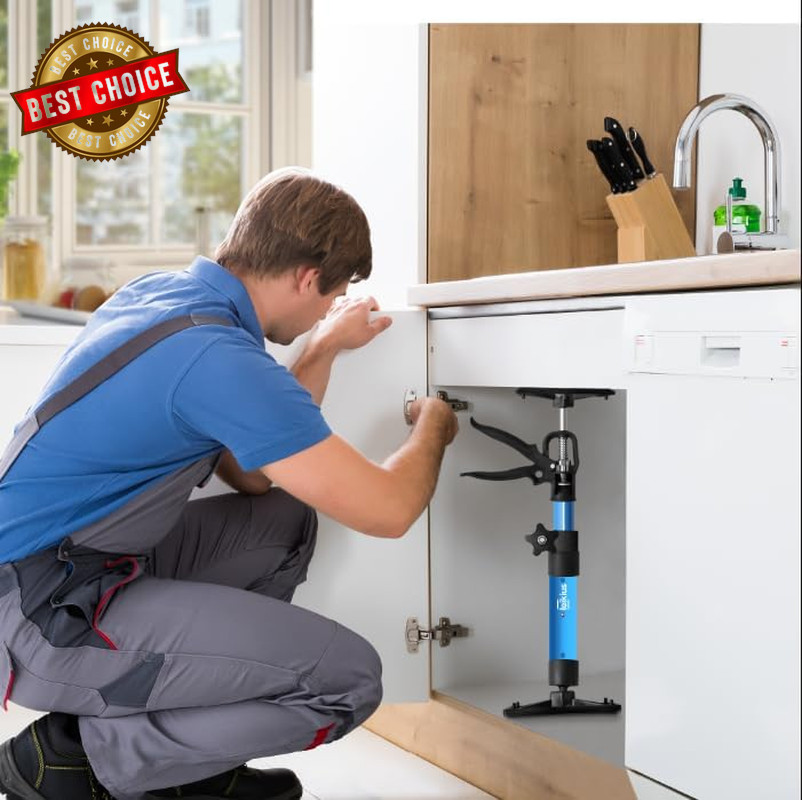 2PK Steel Cabinet Jacks for Installing Cabinets,14.6-23.6Inches, Adjustable 3Rd