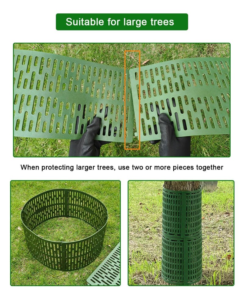 Tree Trunk Protectors Tree Bark Protectors - 8Pcs Small Tree Trunk Protector ...