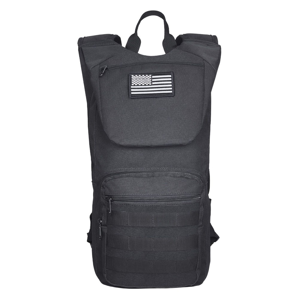 Hydration Backpack, Water Backpack with 3L TPU Water Bladder, Tactical Molle Hik