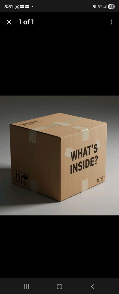 Mystery Box-  10 items inside this surprise box.