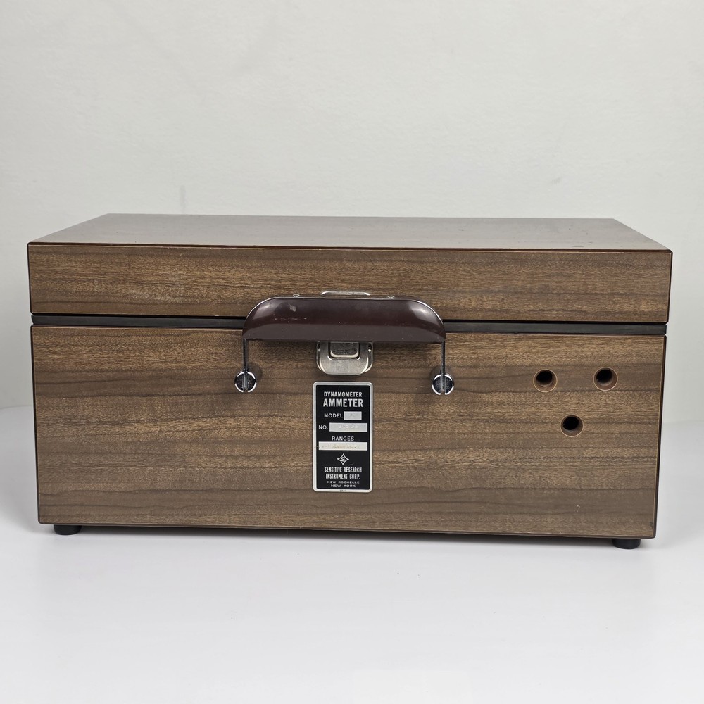 Sensitive Research Dynamometer Ammeter Model D, Collectors Peace