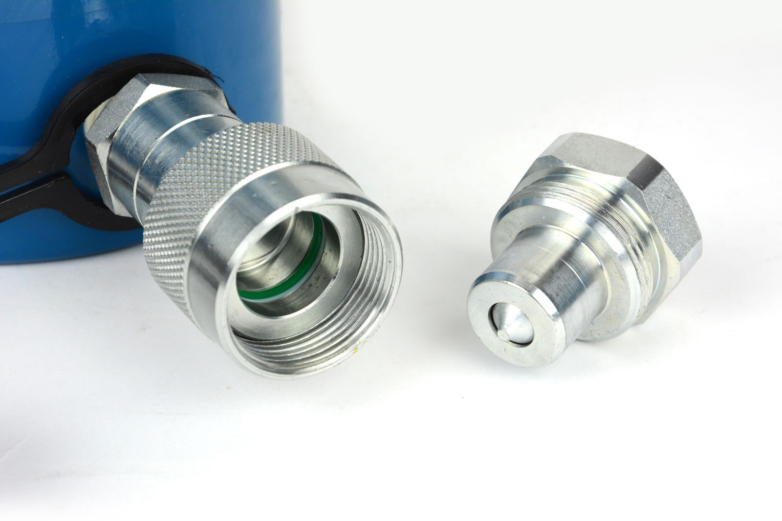 TEMCo HC0017 - Hydraulic Cylinder Ram Single Acting 50 TON 6" Inch Stroke