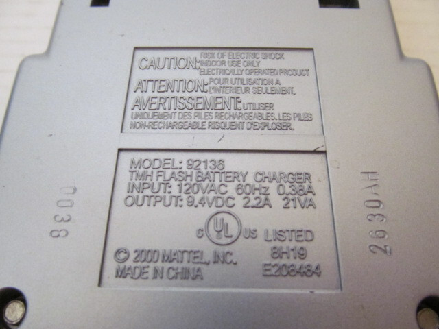 Tyco RC 30 Minute Flash Charge TMH, 9.4 VDC, 2.2A