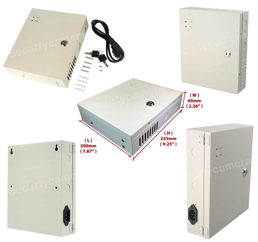 16 Channel HD Security Surveillance CCTV Camera System 2TB Hard Drive Storage