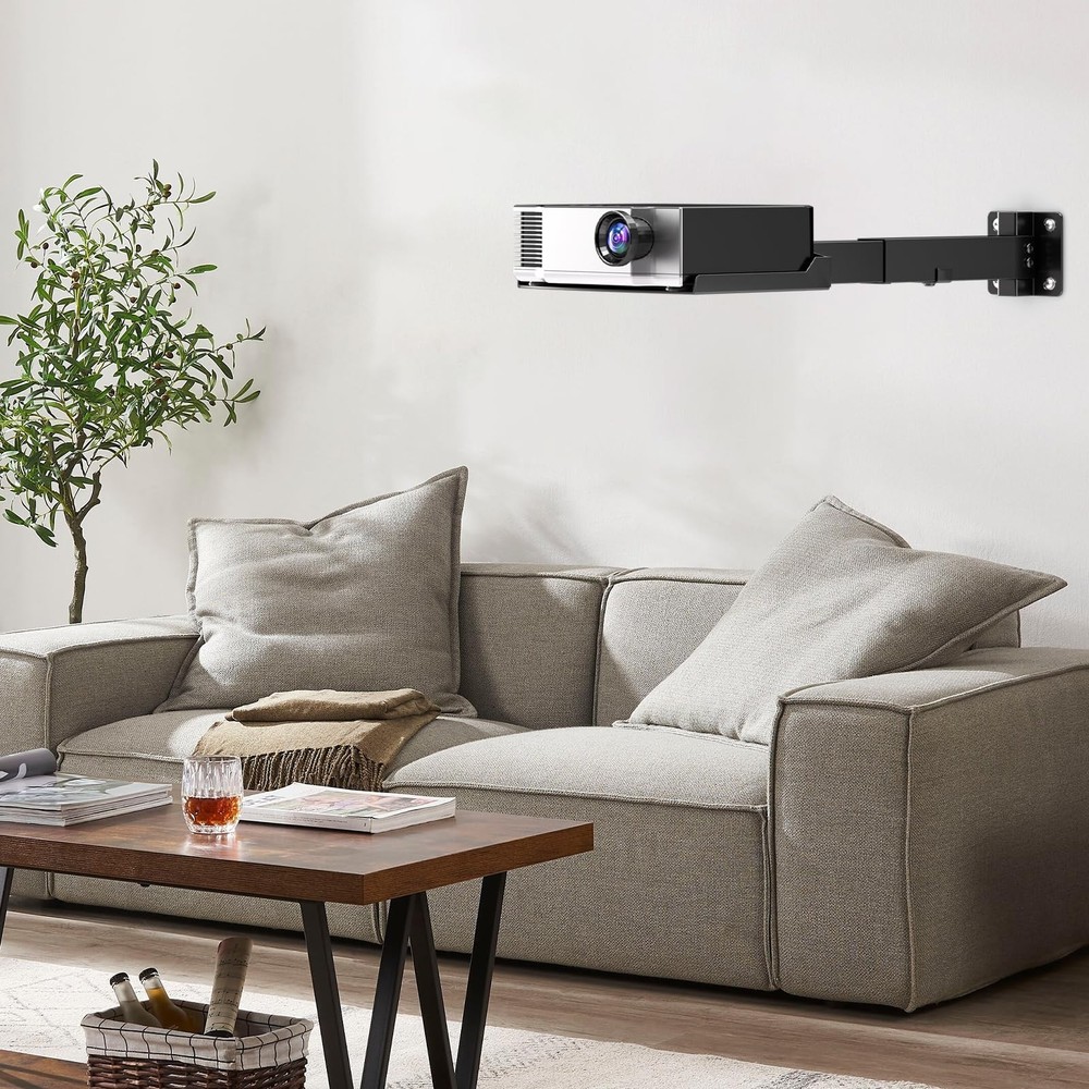 Adjustable Projector Ceiling Mount,Universal Projector Shelf for Ceiling and ...