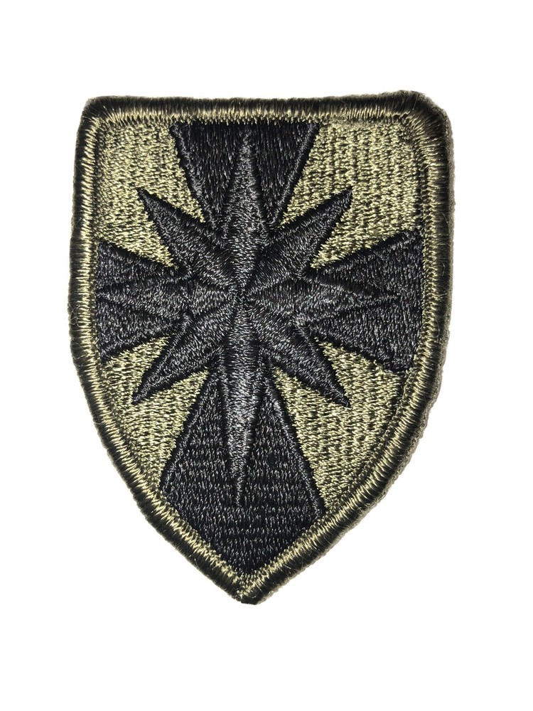 8th Sustainment Command Subdued U.S. Army Shoulder Patch Insignia