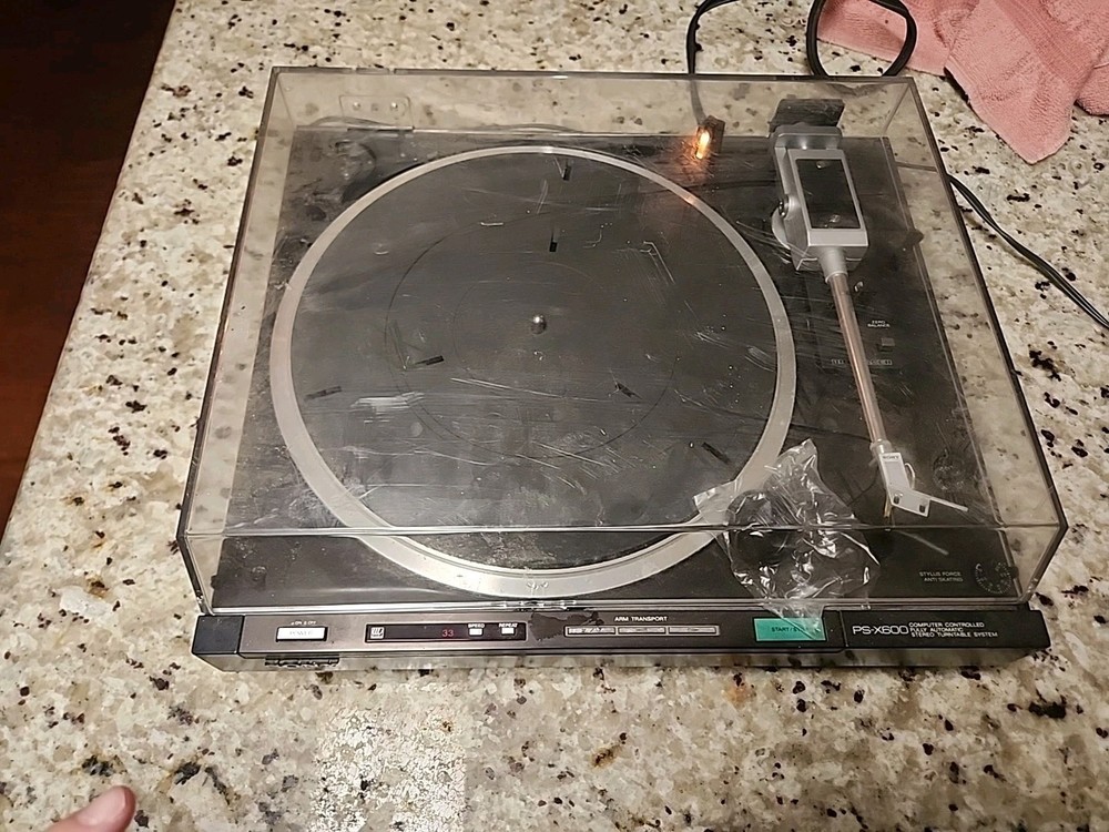 Sony PS-X600 Turntable  – For Parts, UnTested