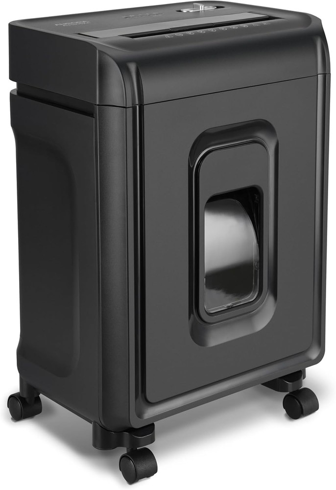 AU1035XA 10-Sheet Crosscut Shredder with 4-Gallon Pullout Bin - Secure & Compact