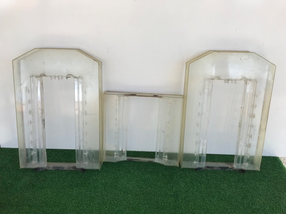 Code 3 RX2700 LED Light Bar Lower Outer Dome Lens Set Clear