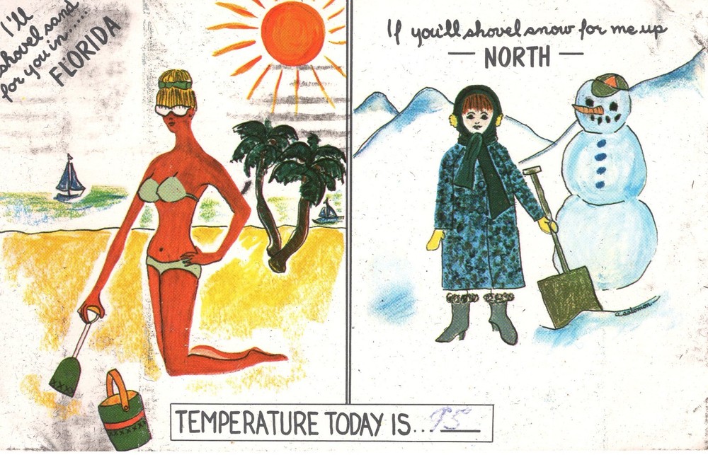 "WARM" GREETINGS FROM FLORIDA - PC6108