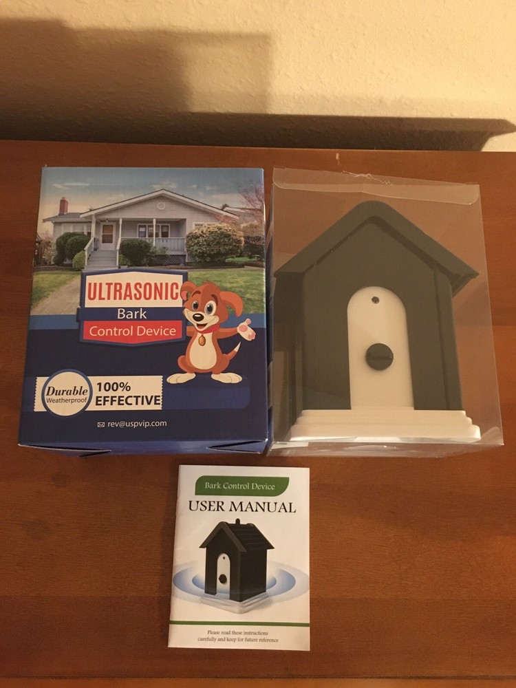 Ultrasonic Bark Control Device Durable Waterproof