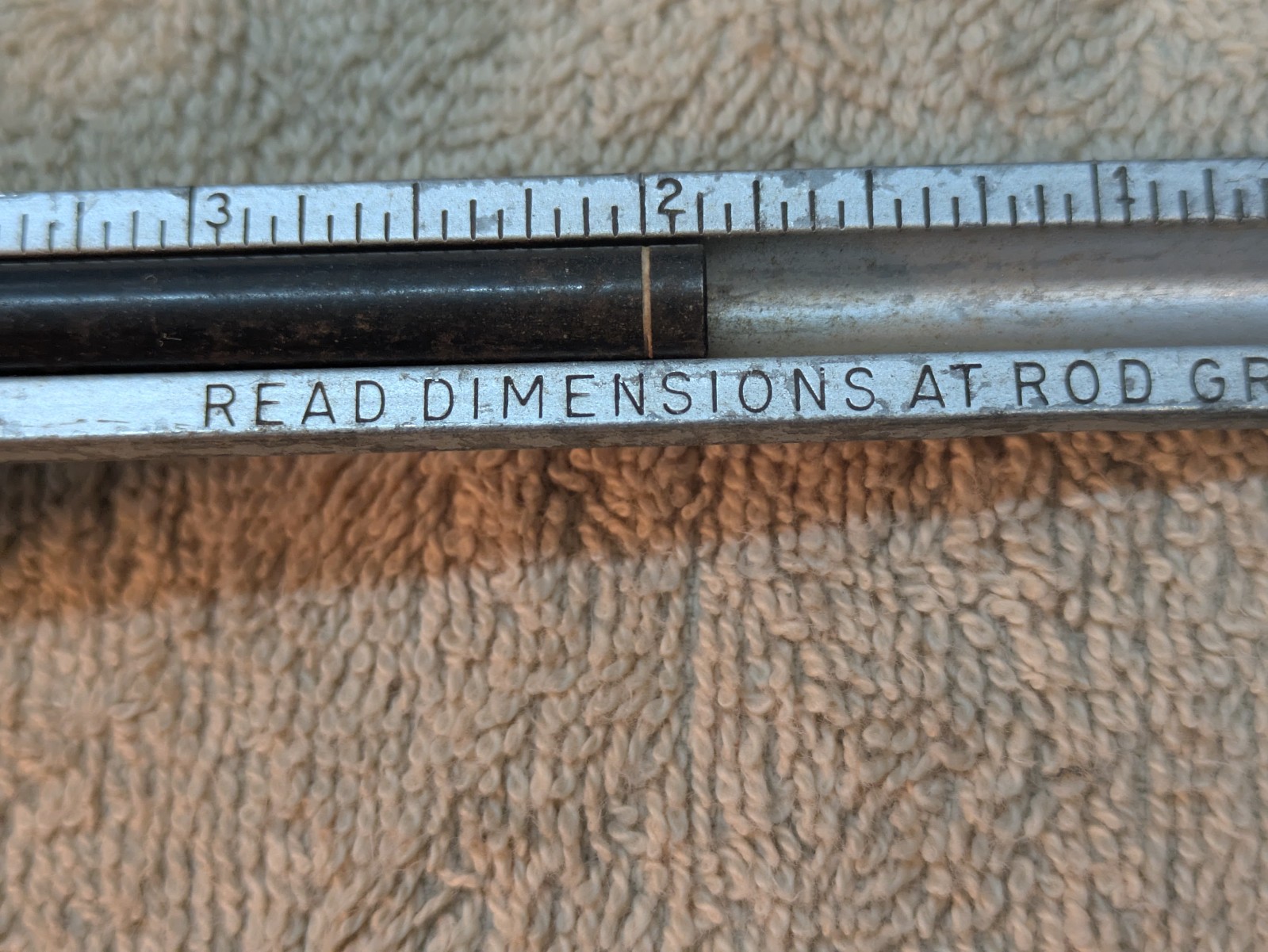 Vintage CRAFTSMAN 9-3947 Aluminum Body, Steel Disc Marking Gauge , 6-3/4" Long