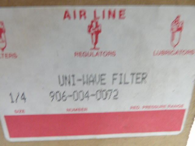 Air Line Uni-Wave Filter 906-004-0072