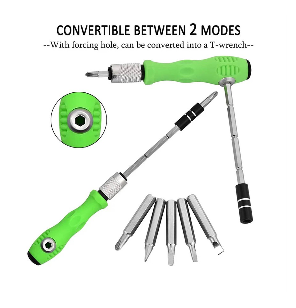 32in1 Precision Screwdriver Set PC Phone Electronics Repair Tool Magnetic Bit