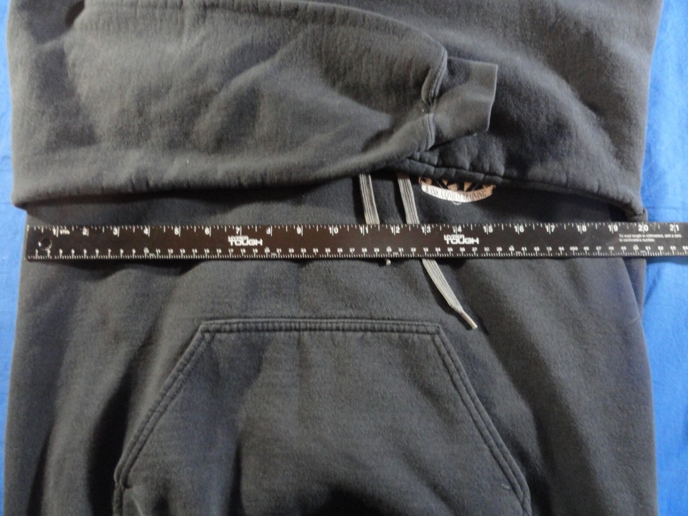 DISCONTINUED FORT JACKSON BASIC COMBAT TRAINING BLACK HOODIE UNIT MEDIUM