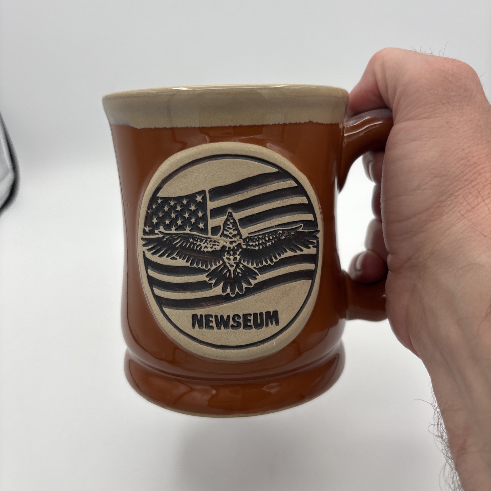 Newseum Mug Washington DC news museum RARE - EUC