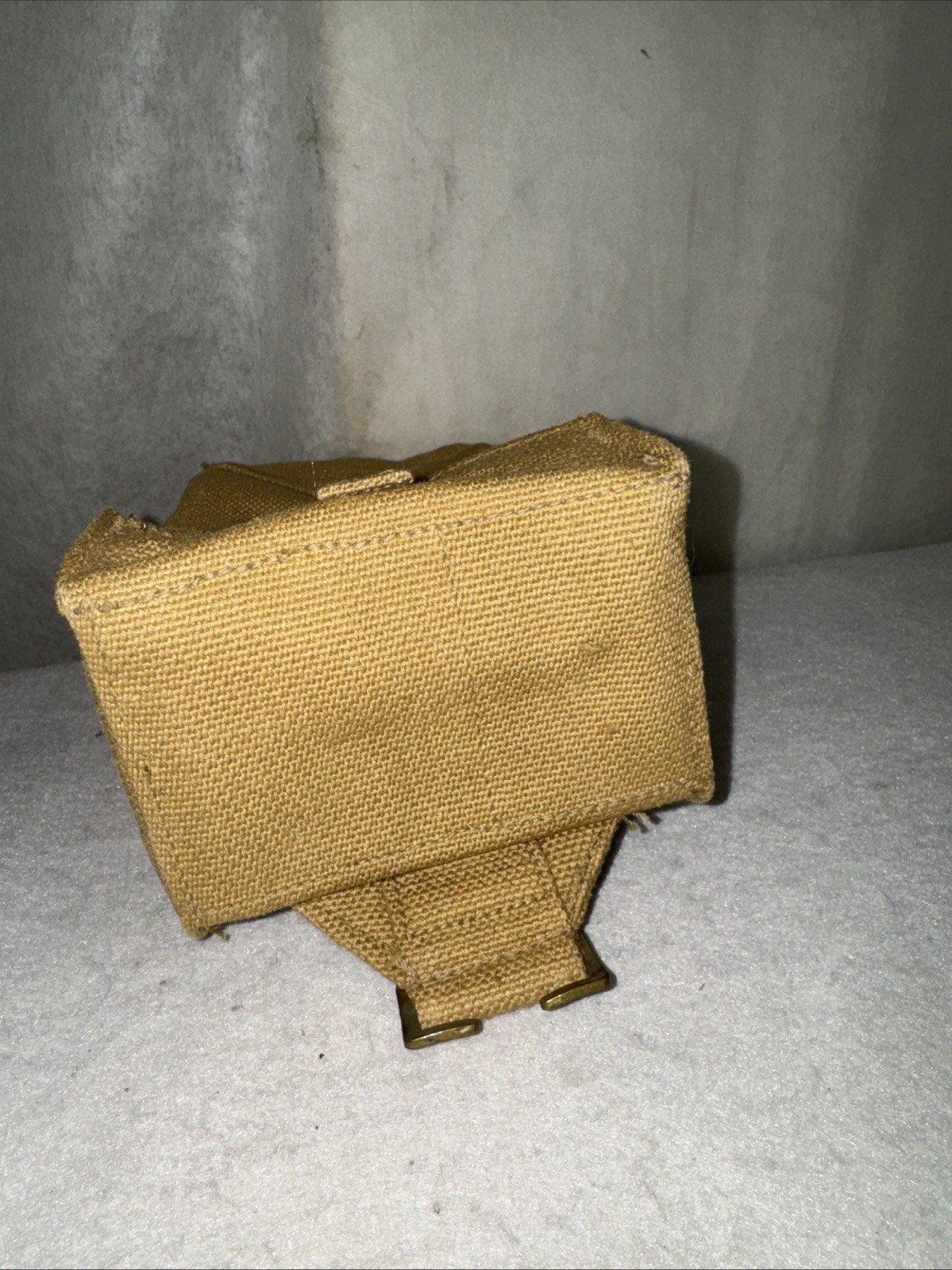 Original WW2 British Army 37 stamps Webbing MT Pouch ORIGINAL DATED 1940