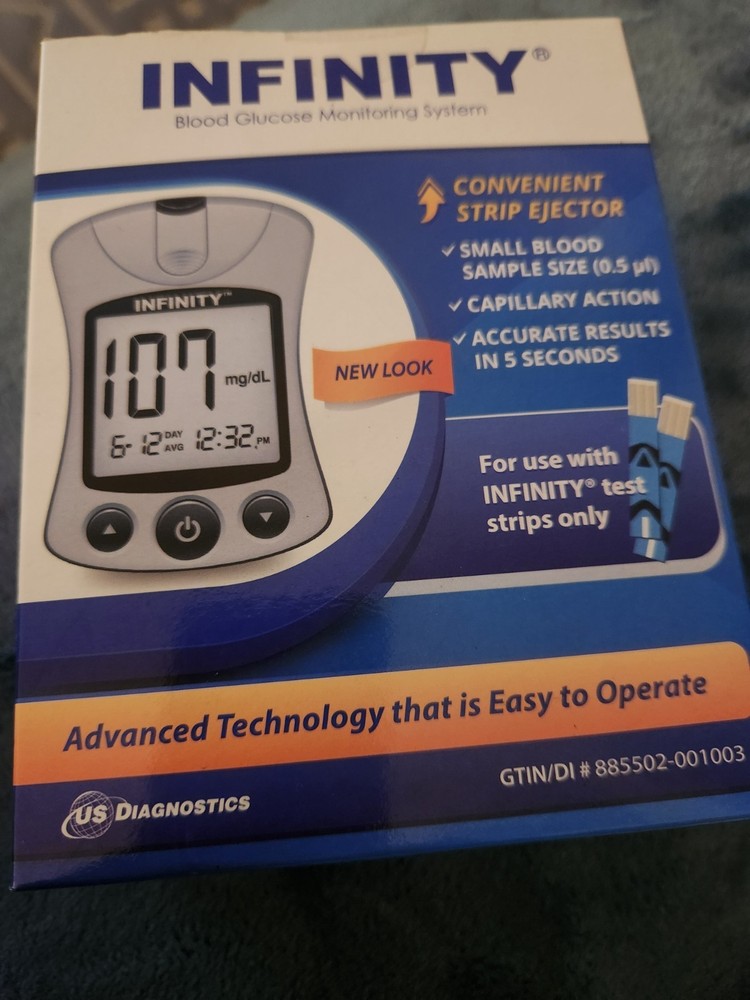 NFINITY Automatic Coding Blood Glucose Monitoring System KIT-1