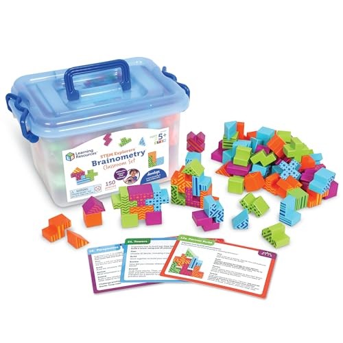 STEM Explorers Brainometry - 3d Puzzle, Brain Games, Brainteaser, Single