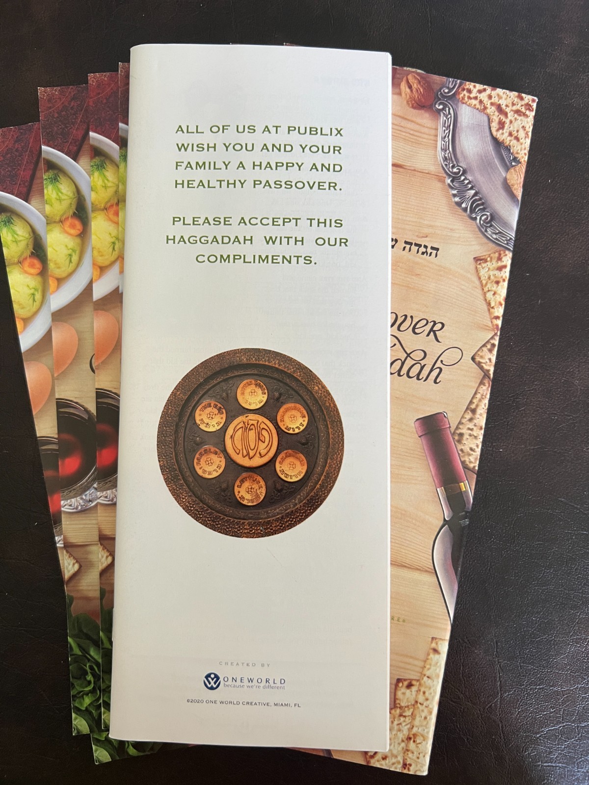 Lot of 8 Passover Seder Haggadahs Publix 2020 Paperback Books COLORFUL *NEW*