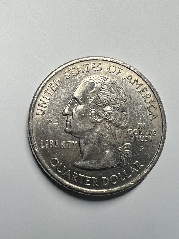 2008 P Quarter Error, Die Chip On Claw