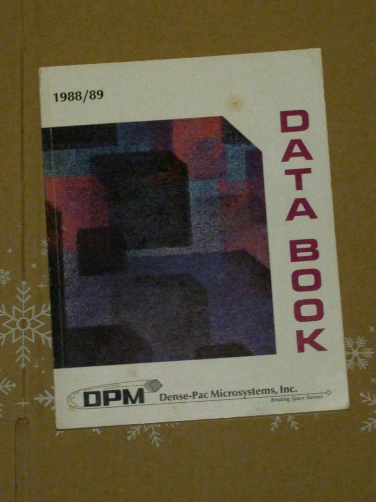 DPM Dense PAC Microsystems Data Book 1988 1989