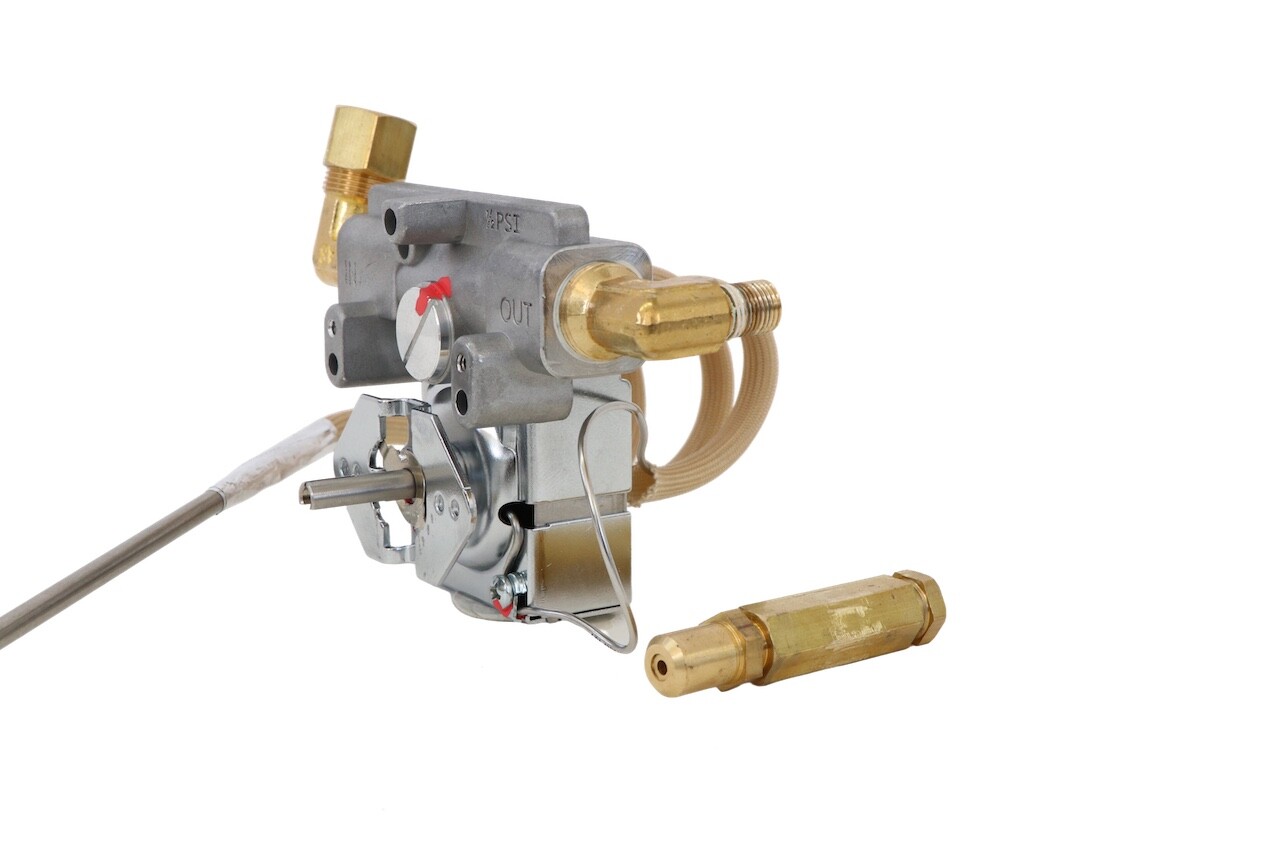 GST40240000 Gas Oven Thermostat for Vulcan Hobart 00-498096-00550 with Fittings