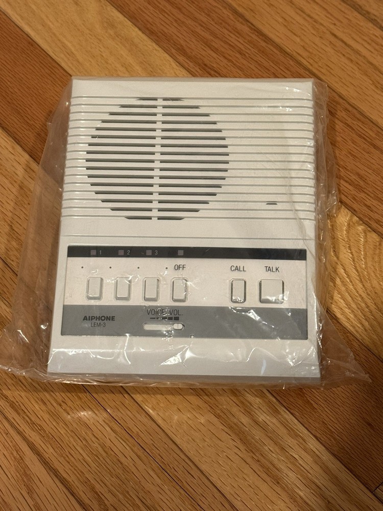 AIPHONE LEM-3 Open Voice Selective Call Master Intercom NEW - ORIGINAL PACKAGING