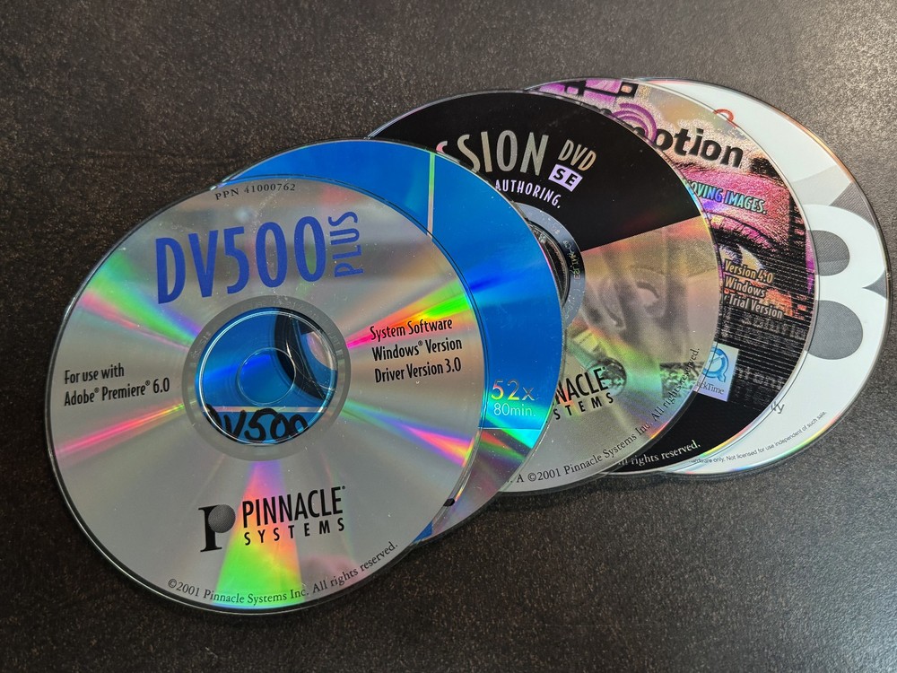 Pinnacle DV500 Plus DV Video Editing, hardware & software
