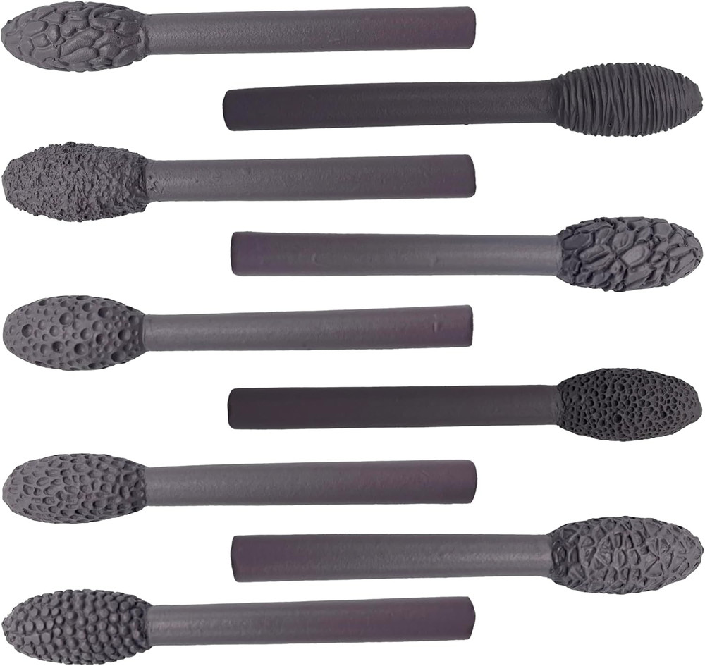 Texture Tool Sets for Clay Art - Oval Clay Modeling Pattern Rollers Kit with ...
